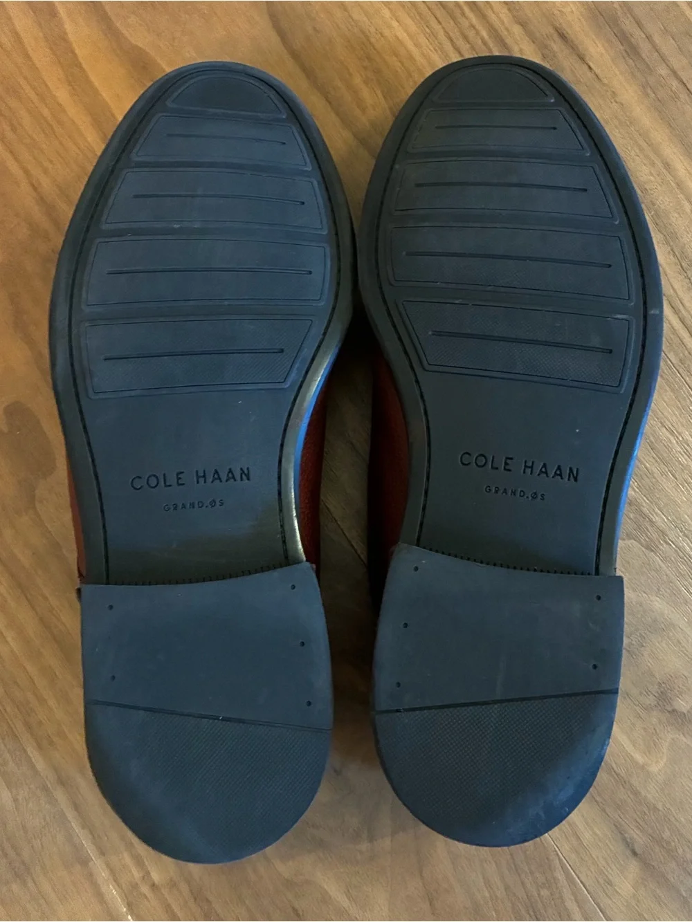 Cole Haan Brown Leather Cap Toe Dress Shoes
